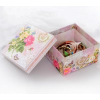 Beautiful custom design elegant present box gift cardboard jewelry box